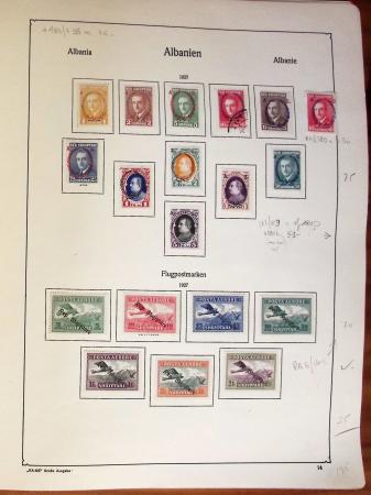 1913-66 Mint and used collection in ABRIA album showing