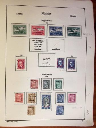 1913-66 Mint and used collection in ABRIA album showing
