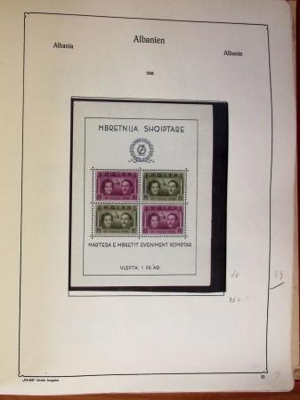 1913-66 Mint and used collection in ABRIA album showing