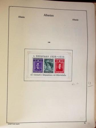 1913-66 Mint and used collection in ABRIA album showing