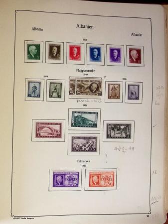 1913-66 Mint and used collection in ABRIA album showing