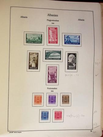 1913-66 Mint and used collection in ABRIA album showing