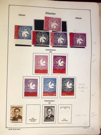 1913-66 Mint and used collection in ABRIA album showing