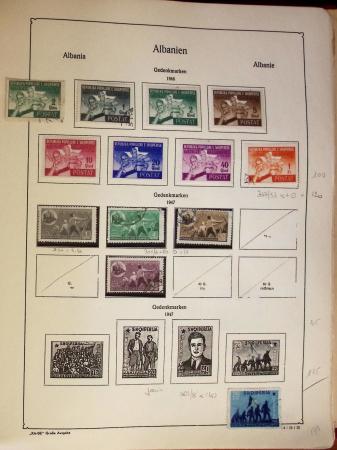 1913-66 Mint and used collection in ABRIA album showing