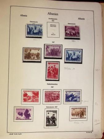1913-66 Mint and used collection in ABRIA album showing