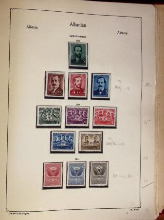 1913-66 Mint and used collection in ABRIA album showing