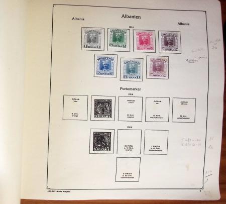 1913-66 Mint and used collection in ABRIA album showing