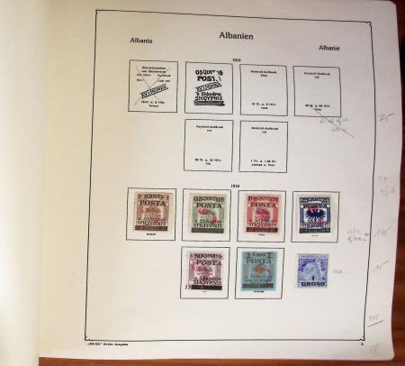 1913-66 Mint and used collection in ABRIA album showing