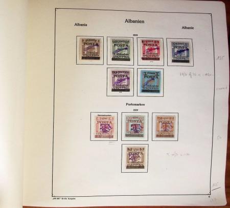 1913-66 Mint and used collection in ABRIA album showing