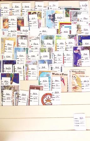 1945-2005, Stock de neufs des DOM-TOM soigneusement