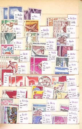 1945-2005, Stock de neufs des DOM-TOM soigneusement