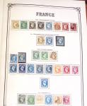 1849-1960 Belle collection de France en album Y&T,