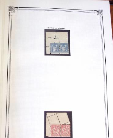 1849-1960 Belle collection de France en album Y&T,