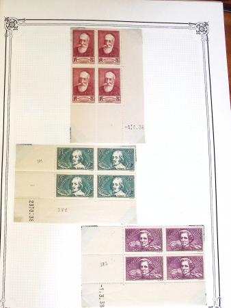 1849-1960 Belle collection de France en album Y&T,