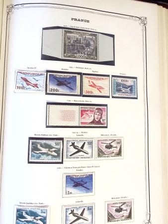1849-1960 Belle collection de France en album Y&T,