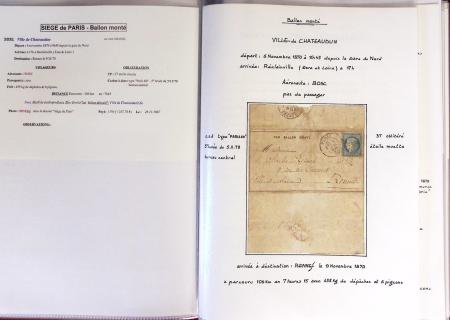 1860-1900 Histoire postale, ensemble de diverses lettres