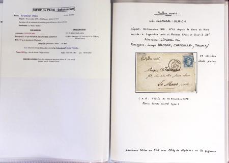 1860-1900 Histoire postale, ensemble de diverses lettres