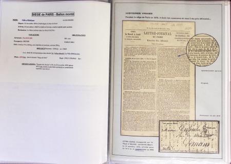 1860-1900 Histoire postale, ensemble de diverses lettres