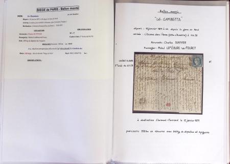 1860-1900 Histoire postale, ensemble de diverses lettres