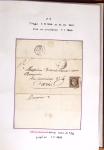 1860-1900 Histoire postale, ensemble de diverses lettres