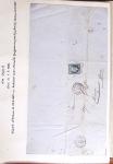 1860-1900 Histoire postale, ensemble de diverses lettres