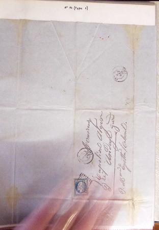 1860-1900 Histoire postale, ensemble de diverses lettres