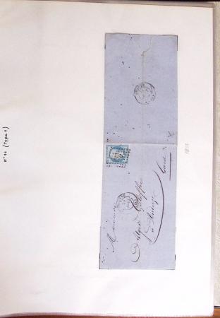 1860-1900 Histoire postale, ensemble de diverses lettres