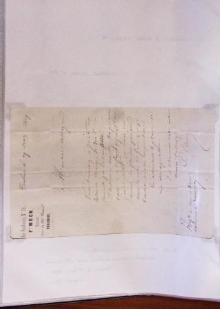 1860-1900 Histoire postale, ensemble de diverses lettres