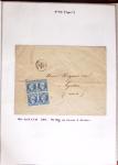 1860-1900 Histoire postale, ensemble de diverses lettres