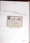 1860-1900 Histoire postale, ensemble de diverses lettres