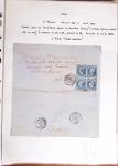 1860-1900 Histoire postale, ensemble de diverses lettres
