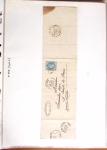 1860-1900 Histoire postale, ensemble de diverses lettres