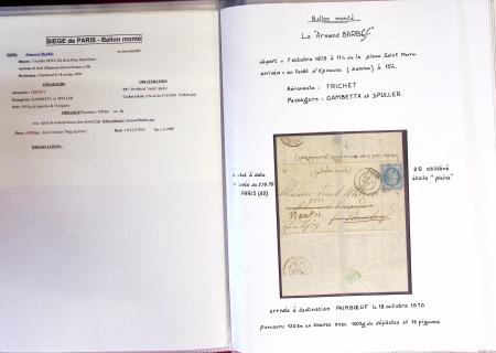 1860-1900 Histoire postale, ensemble de diverses lettres