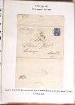 1860-1900 Histoire postale, ensemble de diverses lettres