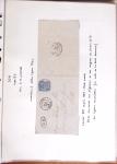 1860-1900 Histoire postale, ensemble de diverses lettres