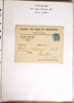 1860-1900 Histoire postale, ensemble de diverses lettres