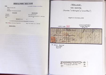 1860-1900 Histoire postale, ensemble de diverses lettres
