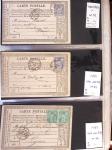 1900-40 Collection d'entiers postaux avec de jolies