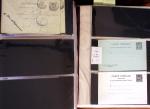 1900-40 Collection d'entiers postaux avec de jolies