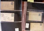 1900-40 Collection d'entiers postaux avec de jolies