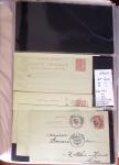 1900-40 Collection d'entiers postaux avec de jolies