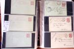 1900-40 Collection d'entiers postaux avec de jolies