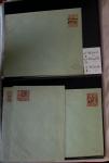 1900-40 Collection d'entiers postaux avec de jolies