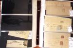 1900-40 Collection d'entiers postaux avec de jolies