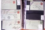 1900-40 Collection d'entiers postaux avec de jolies