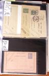 1900-40 Collection d'entiers postaux avec de jolies