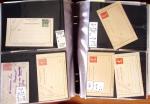 1900-40 Collection d'entiers postaux avec de jolies