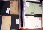 1900-40 Collection d'entiers postaux avec de jolies