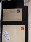 1900-40 Collection d'entiers postaux avec de jolies
