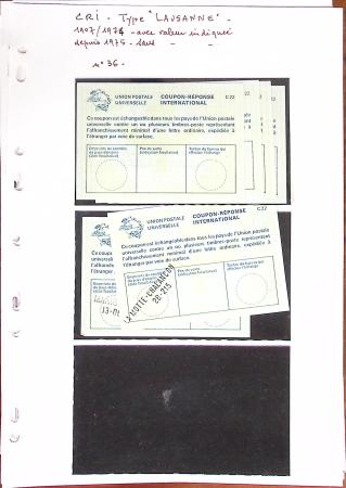 1900-40 Collection d'entiers postaux avec de jolies